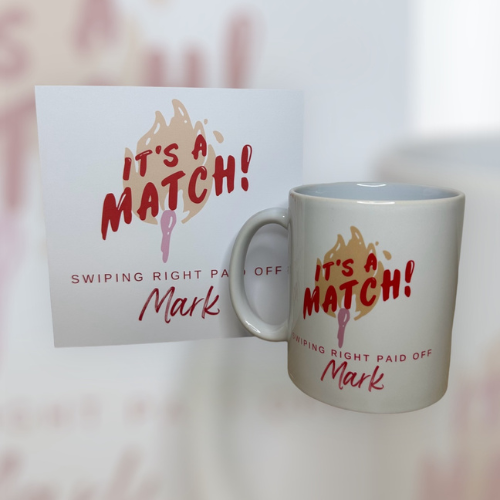 Valentine's Bundle - Personalised Mug & Card