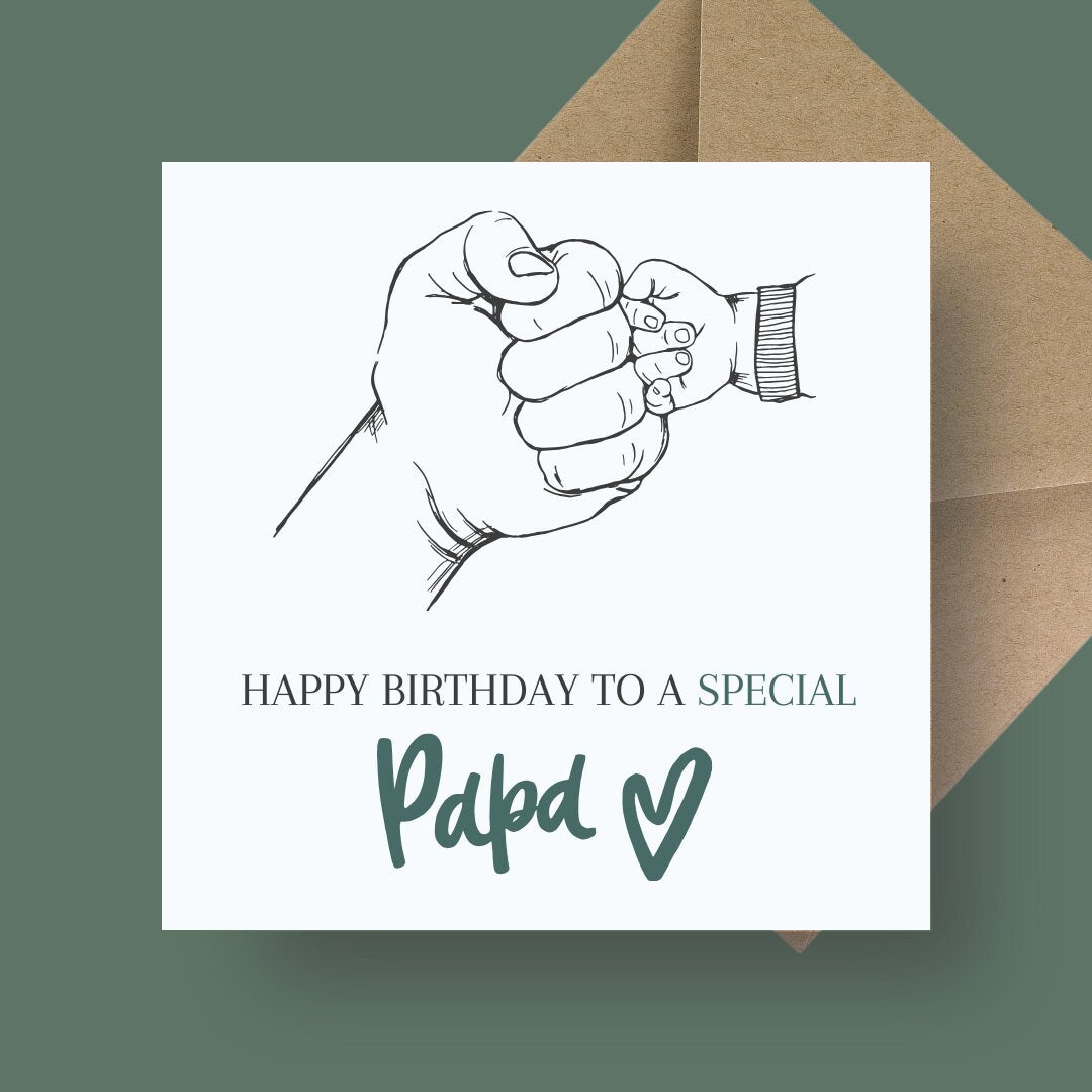 Birthday Card - Fist Pumps