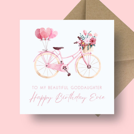 Birthday Card - Pretty In Pink