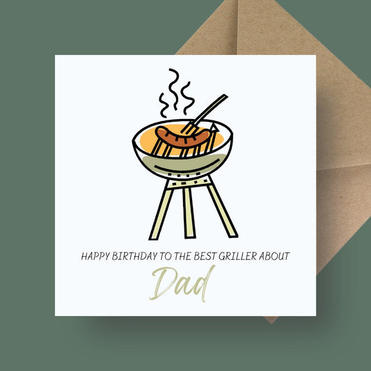 Birthday Card - King of the BBQ