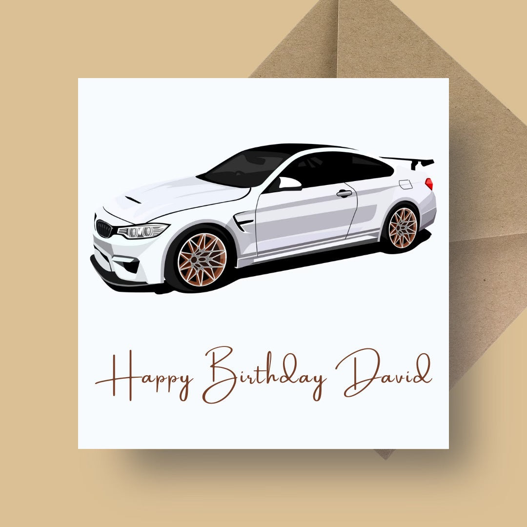 Birthday Card - BMW Fanatic