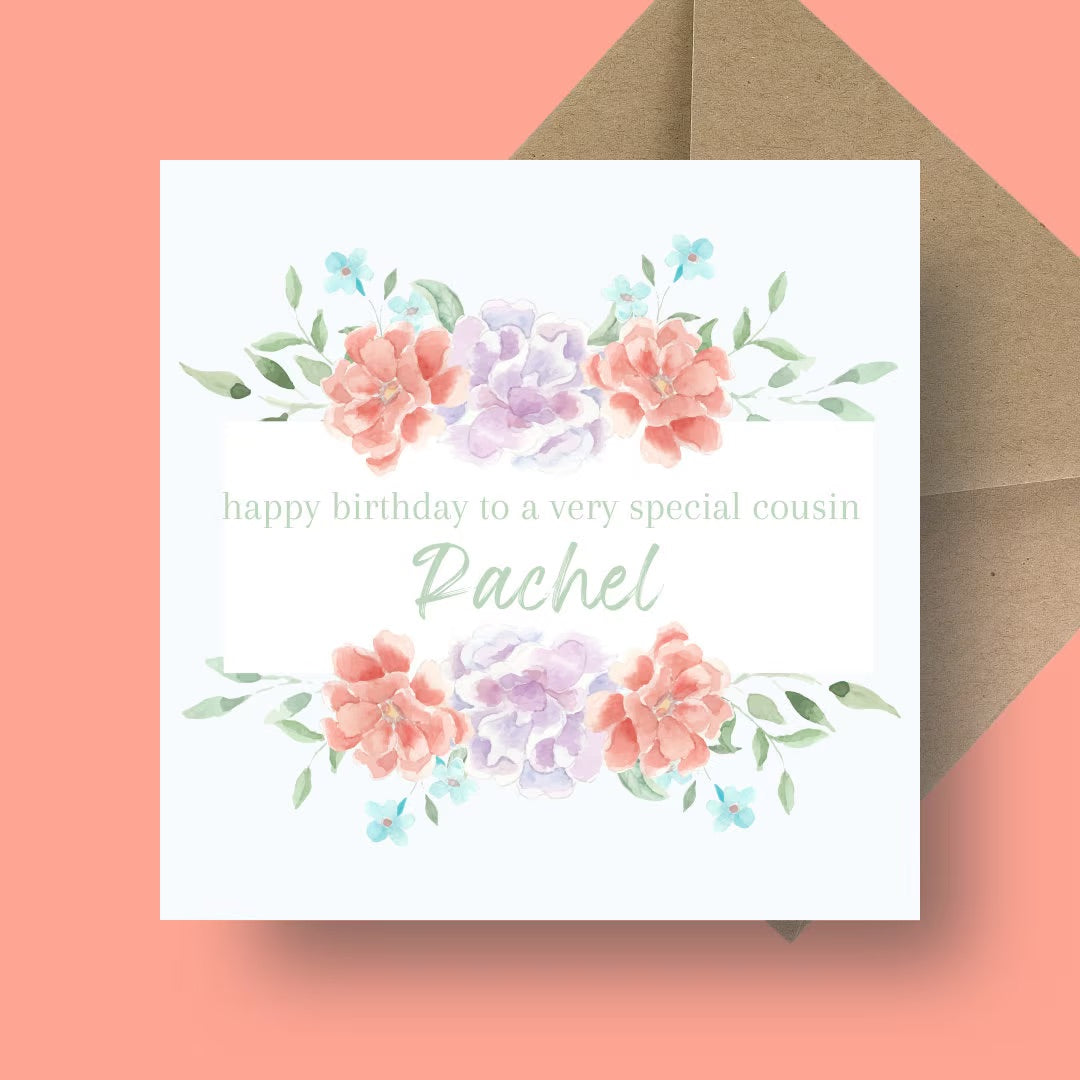 Birthday Card - In Bloom