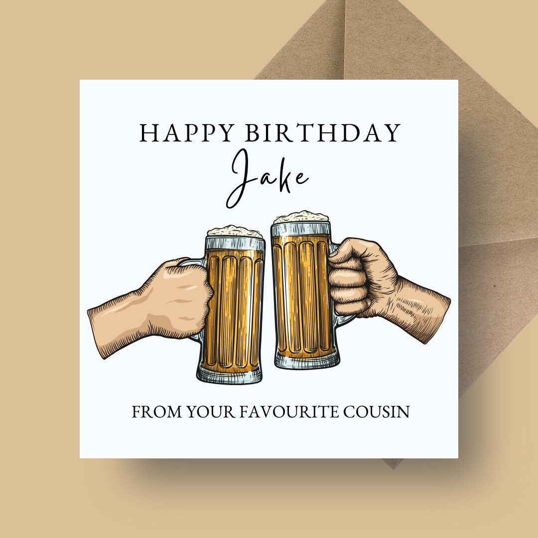 Birthday Card - Cheers To You