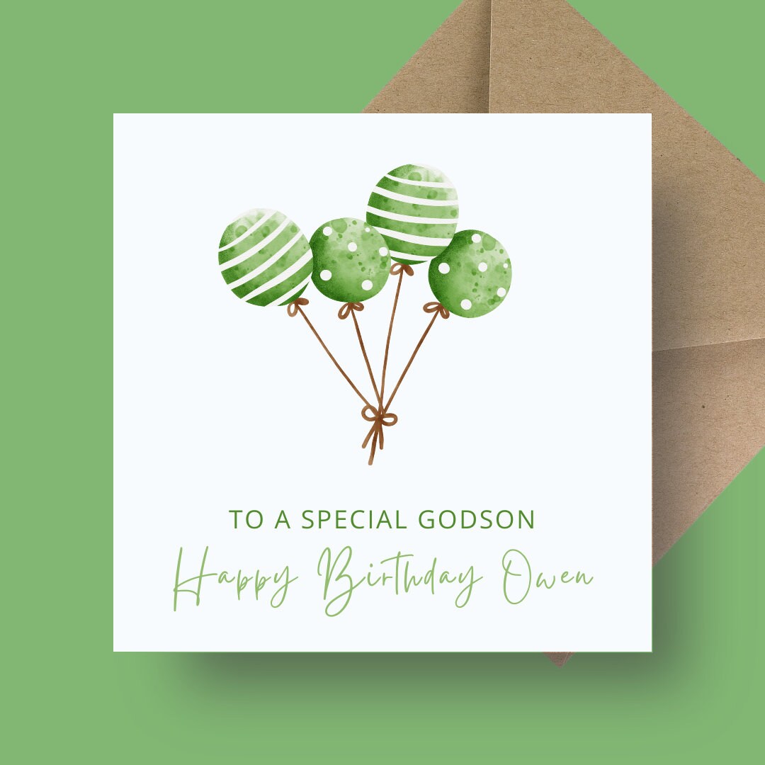 Birthday Card - All That Green