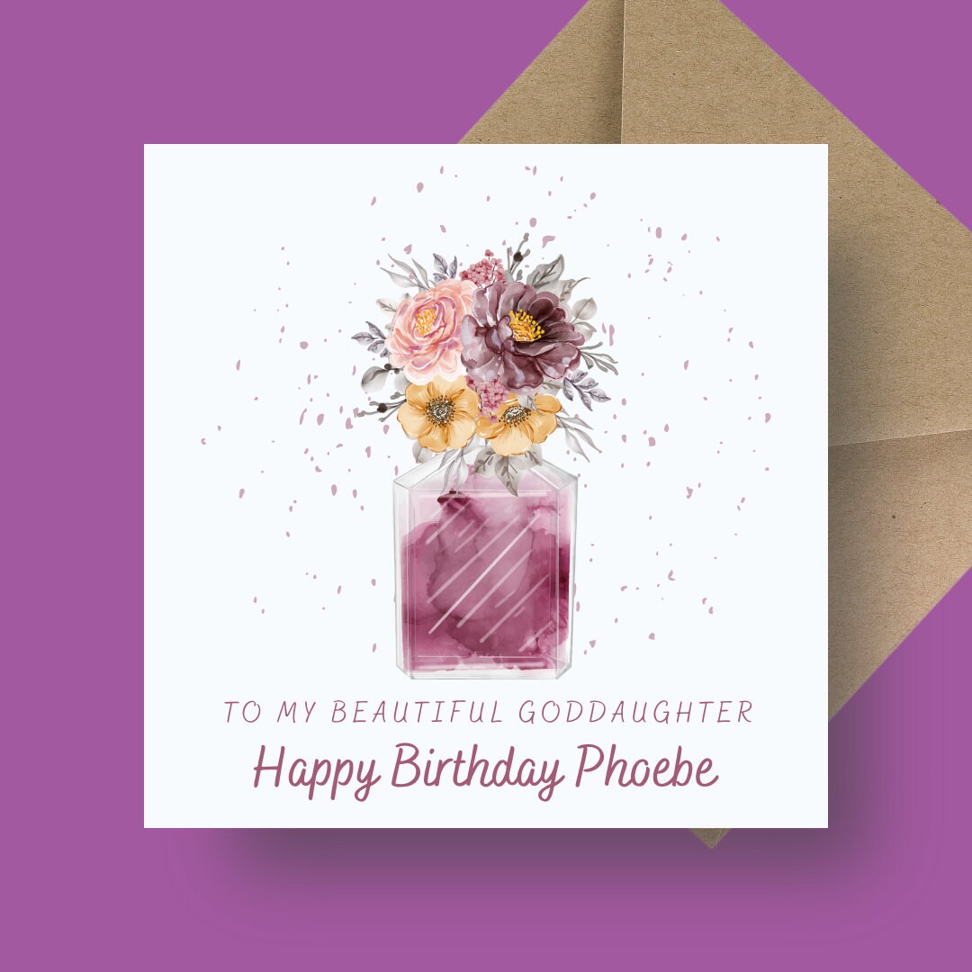 Birthday Card - Eau De Fleurs