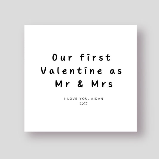 Valentine's Card - Infinity