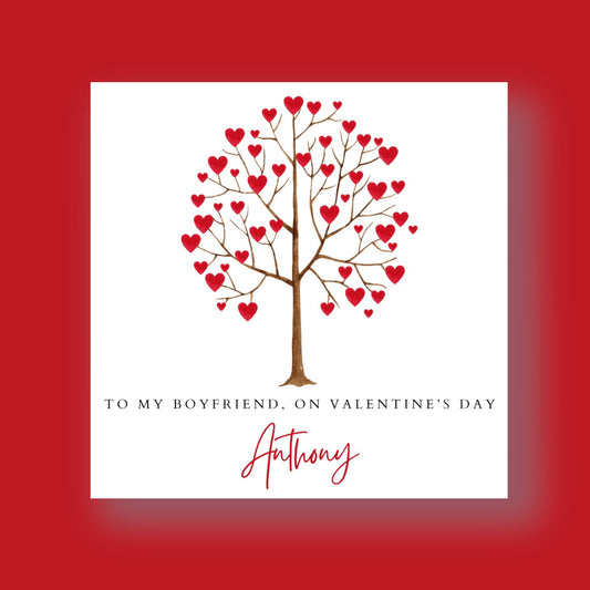 Valentine's Card - Tree of Love