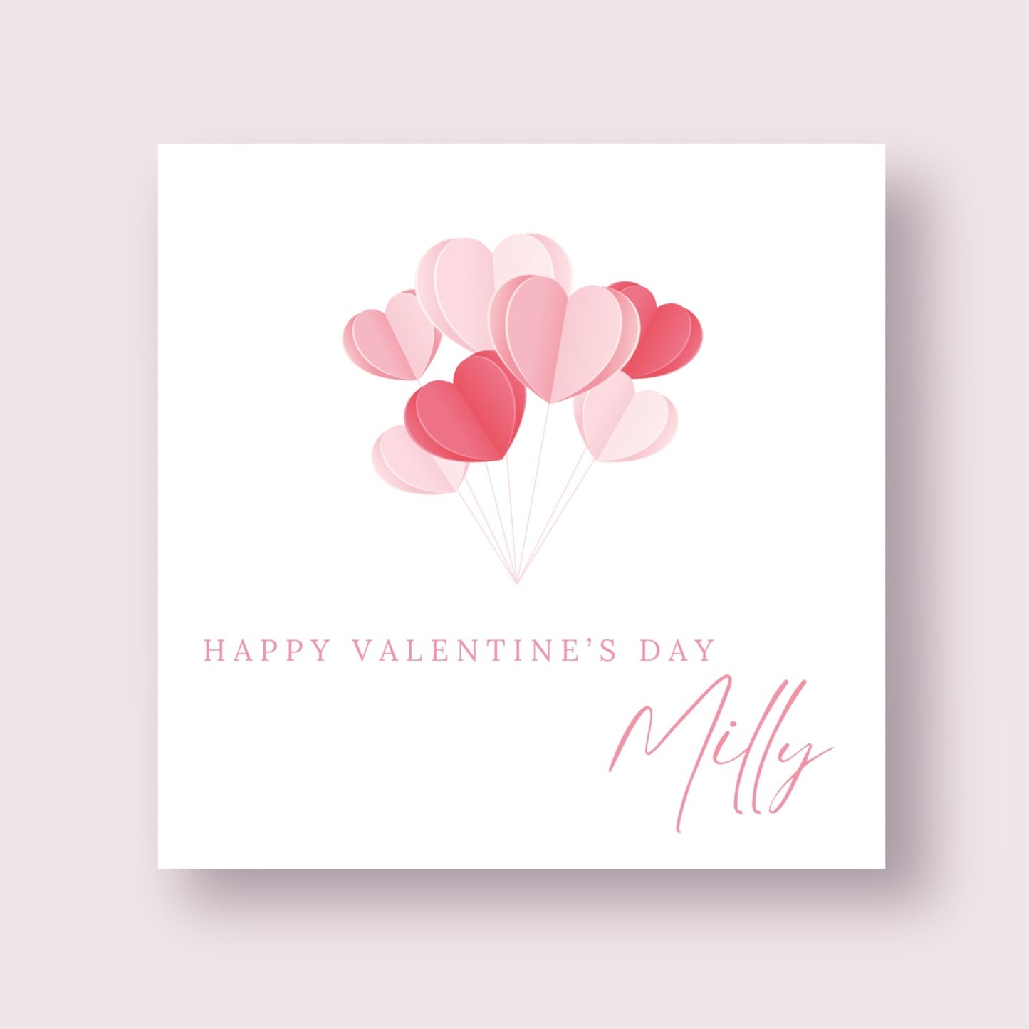 Valentine's Card - Love Is In The Air