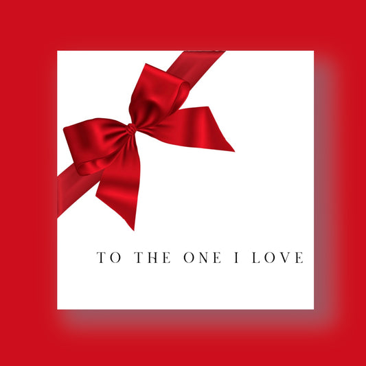 Valentine's Card - Little Red Bow