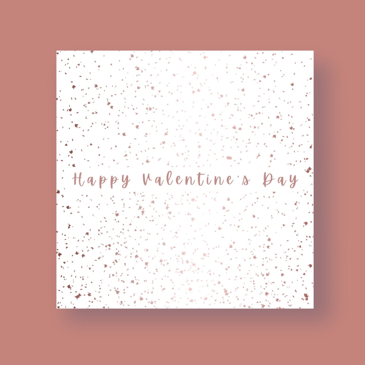 Valentine's Card - Confetti Burst