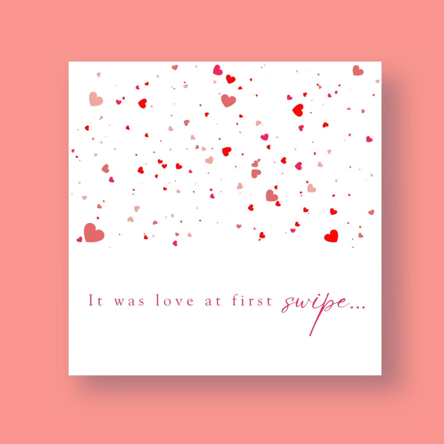 Valentine's Card - First Swipe...