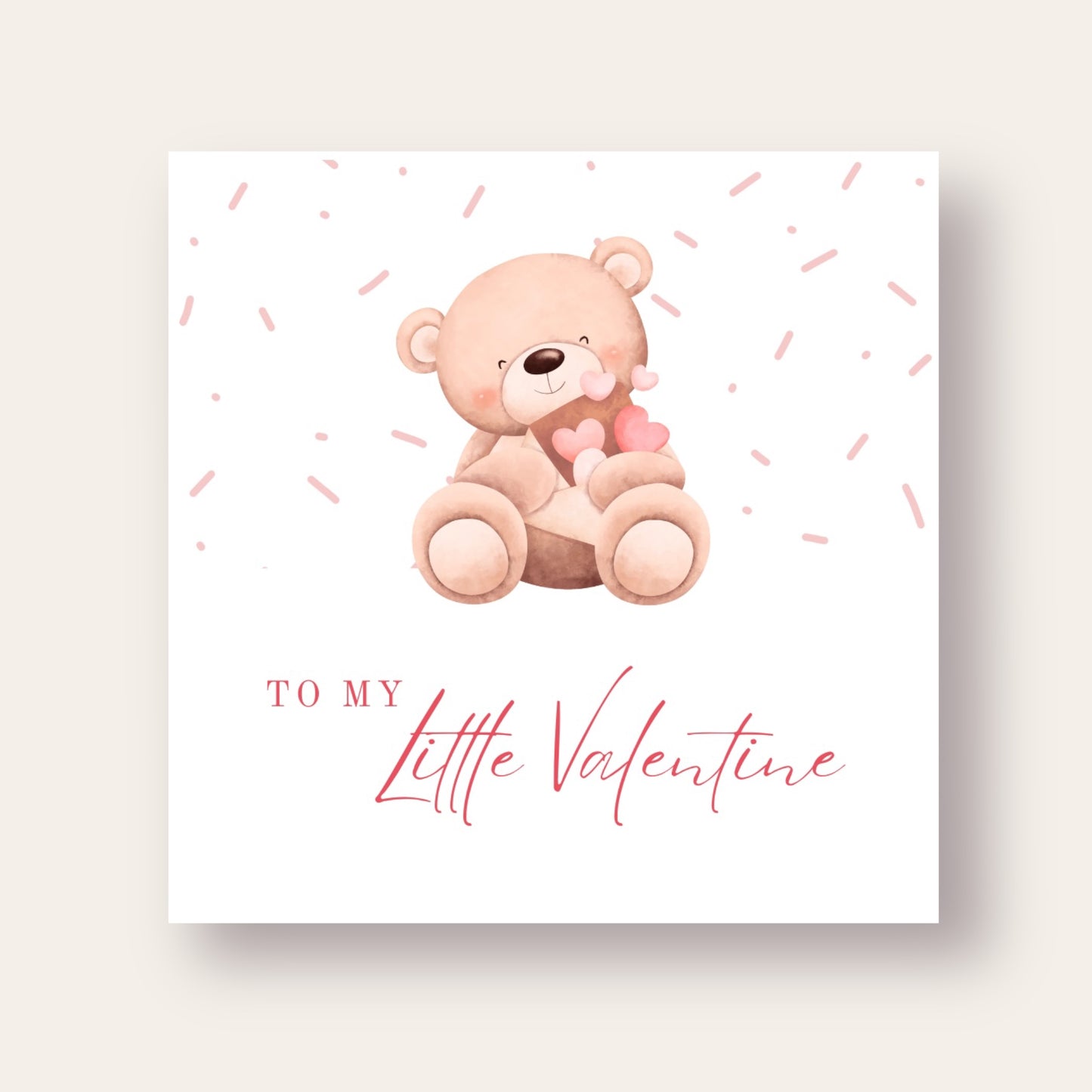 Valentine's Card - Little Valentine