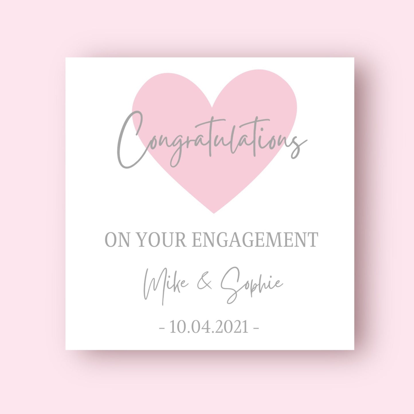 Engagement Card - Big Love