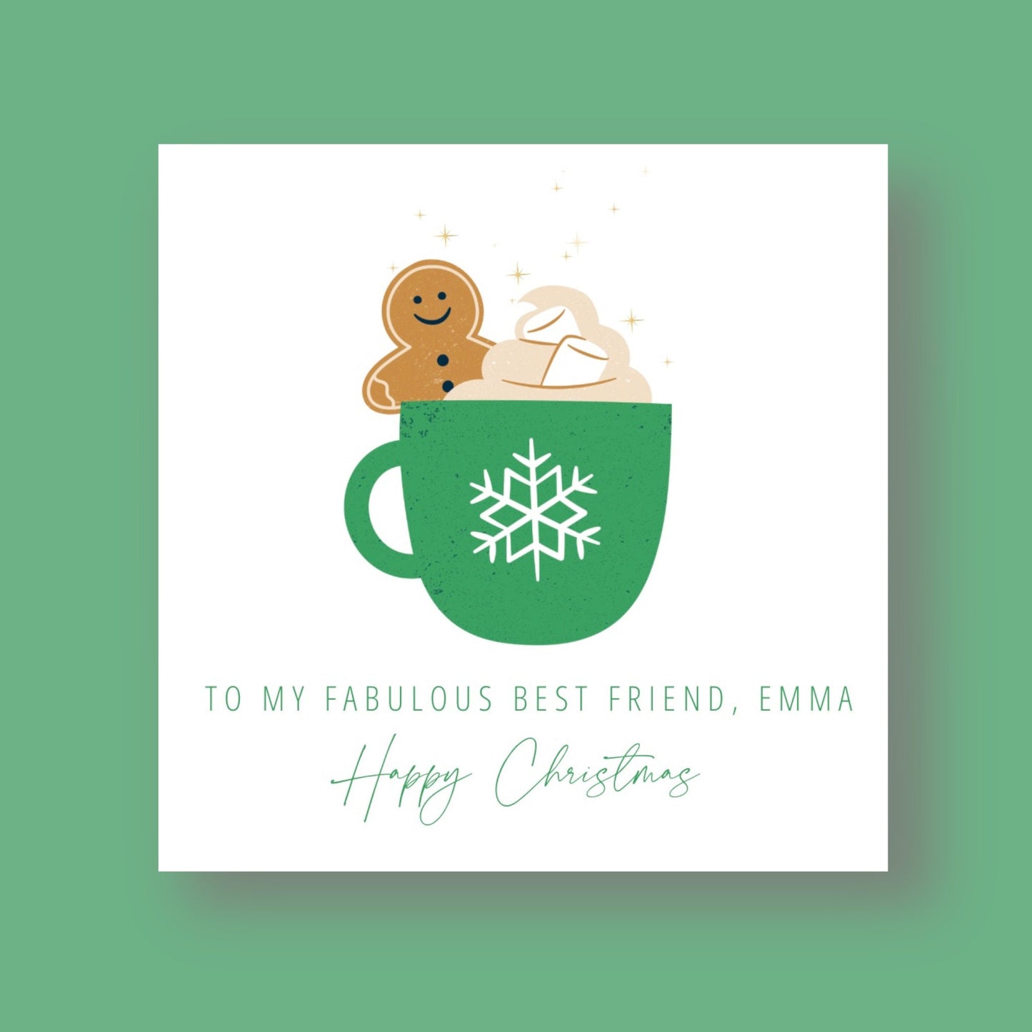 Christmas Card - Perfect Hot Chocolate