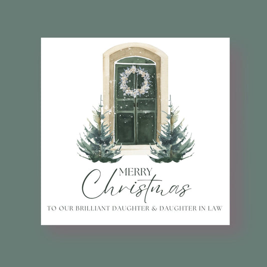 Christmas Card - Festive Front Door