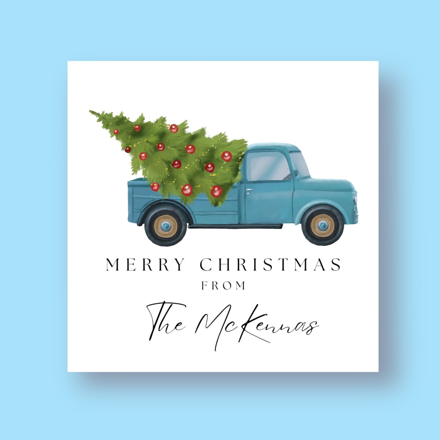 Christmas Card - Christmas Is On The Way