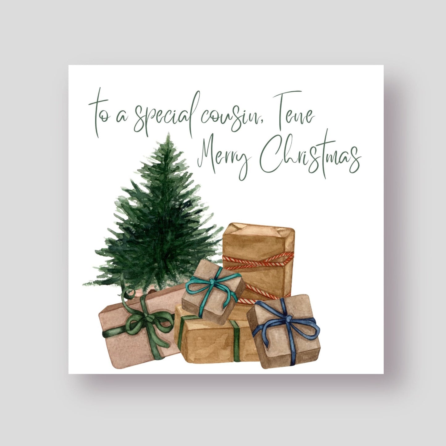 Christmas Card - Lots Of Presents